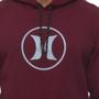 Imagem de Moletom Hurley Canguru Circle Icon WT23 Masculino Vinho