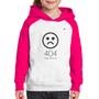 Imagem de Moletom Infantil 404 Page not found - Foca na Moda