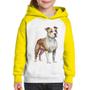 Imagem de Moletom Infantil Cachorro Pitbull - Foca na Moda