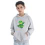 Imagem de Moletom Infantil Canguru Menino Estampa Jacaré Skate