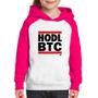 Imagem de Moletom Infantil Hodl BTC - Foca na Moda