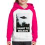 Imagem de Moletom Infantil I Want To Believe - Foca na Moda