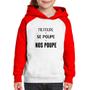 Imagem de Moletom Infantil Me poupe, se poupe, nos poupe - Foca na Moda