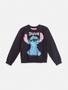 Imagem de Moletom Infantil Momi Inverno Preto Stitch