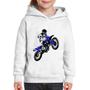 Imagem de Moletom Infantil Motocross Jump Azul - Foca na Moda