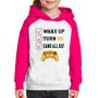 Imagem de Moletom Infantil Wake Up, Turn 25, Game All Day - Foca na Moda