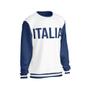 Imagem de Moletom Italia Futebol Esportivo Copa Esporte Blusa Conforto