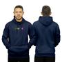 Imagem de Moletom Modelo Canguru Blusa De Frio Estampada e Capuz Top