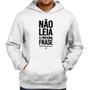 Imagem de Moletom Não leia a próxima frase - Foca na Moda