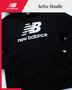 Imagem de Moletom New Balance Boys Basketball Active Fleece com capuz 8Y