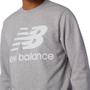 Imagem de Moletom New Balance Careca Essentials Logo Masculino Cinza