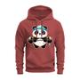 Imagem de Moletom Panda Fitness Blusa De Frio Flanelado Tecido Macio