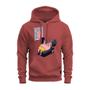 Imagem de Moletom Premium Algodão Unissex Blusa De Frio Bolso e Capuz Patrick Pesos
