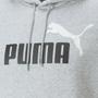 Imagem de Moletom Puma Canguru Ess+ 2 Col Big Logo Light Gray Heather