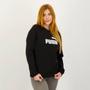 Imagem de Moletom Puma Essential Crew Feminino Preto