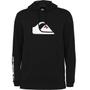 Imagem de Moletom Quiksilver Comp Logo Preto Reforçado 305G com Capuz