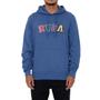 Imagem de Moletom RVCA Canguru Letterman WT23 Masculino Azul Escuro