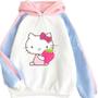 Imagem de Moletom SAMU Hello Kitty Morango - Estampa Digital Soltinho