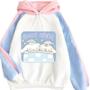 Imagem de Moletom Sanmu Cinnamoroll - Design Color Block com Detalhes de Sono