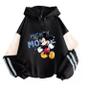 Imagem de Moletom SANMU com Design Color Block Mickey Mouse