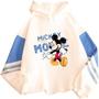 Imagem de Moletom SANMU com Design Color Block Mickey Mouse