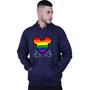 Imagem de Moletom Unissex Canguru Mickey Colorido LGBT