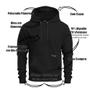 Imagem de Moletom Urso 4 Cores Frente e Costas Blusa De Frio Quentinho Aconchegante