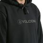 Imagem de Moletom Volcom Canguru New Style WT23 Masculino Preto