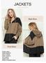 Imagem de Moletons com capuz Dokotoo Waffle Stitch Spliced Oversize para mulheres