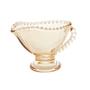 Imagem de Molheira De Cristal 13x7x9cm 140ml Âmbar Pearl Wolff