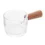 Imagem de Molheira Vidro Sodo-Calcico com Cabo Madeira 100 ml Lyor
