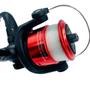 Imagem de Molinete De Pesca Voge 200 Ultra Light Vermelho com linha