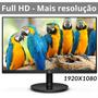 Imagem de Monitor 21.5" LED 75hz, Widescreen, Full HD, HDMI, VGA, VESA, Ajuste de inclinação - 3green M215WHD