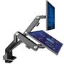 Imagem de Monitor Arm Desk Mount AVLT Dual 17-35 para dois monitores