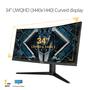 Imagem de Monitor ASUS TUF Curved 34" WQHD 165 Hz 1 ms FreeSync