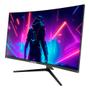 Imagem de Monitor Concórdia Gamer Curvo C315Q  31,5'' ,2K, WQHD, 165hz, 1ms, 2 HDMI, DP, Ajuste de Altura e Rotação 