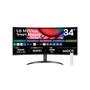 Imagem de Monitor Curvo LG MyView Smart 34SR60QC-B 34" WQuadHD, WebOS, ThinQ Home, Air Play, USB e HDMI, Bluetooth, Preto - 34SR60QC-B.AWZM