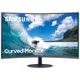 Imagem de Monitor Curvo Samsung 32" FHD, com speaker embutido, HDMI, Display Port, VGA, 75hz,Freesync, Preto, Série CT550 LC32T550FDLXZD