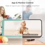 Imagem de Monitor de Bebê BOIFUN 2K - Wi-Fi 5, Visão 360° e Luz Noturna