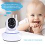 Imagem de Monitor de bebê DIDIHOU 1080P HD WiFi Câmera IP com interfon