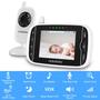 Imagem de Monitor de Bebê HelloBaby HB32 com Câmera, Áudio e Tela LCD de 3,2"