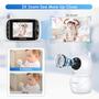 Imagem de Monitor de Bebê HelloBaby HB66pro - Tela IPS LCD com Visão Noturna