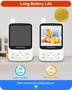 Imagem de Monitor de Bebê HelloBaby Portátil com Câmera IPS de 4"