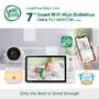 Imagem de Monitor de Bebê LeapFrog LF930HD - Tela HD 720p de 7" com Câmera