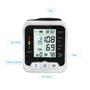 Imagem de Monitor de pressão arterial, esfigmômetro de pulso LCD