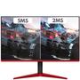 Imagem de Monitor Gamer 20" 1ms 75Hz HDMI 3Green Moba Preto e vermelho M2003G-LED