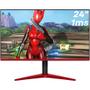 Imagem de Monitor Gamer 24" Full HD LED 1ms 75Hz HDMI 3GEEN Moba M2403G-LED Preto e vermelho