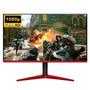 Imagem de Monitor Gamer 24" Full HD LED 1ms 75Hz HDMI HQ Moba 24GHQ75 Preto e vermelho