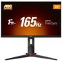 Imagem de Monitor Gamer AOC 27" 144Hz/165Hz 1ms Ajuste de Altura, Preta e Vermelho - 27G2S/BK