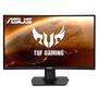 Imagem de Monitor Gamer Asus TUF 23.6 Curvo Full HD, 165Hz, 1ms, HDMI e DisplayPort, Adaptive Sync, VESA - VG24VQE